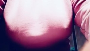 My first video of my nature boobs! Moonlight!