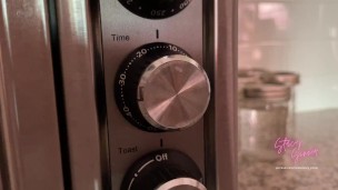 My girlfriend ate me out on our kitchen counter during my instructional cooking video - TEASER