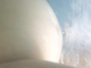 Pregnant mermaid in whirpool/ belly inflation/water belly enema/water belly bulge 13/16