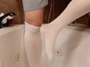 Wetting Socks 6/16