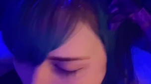 POV: Your Tattooed Goth Girlfriend Sigrid Needs Your Cum For Her Catgirl Cosplay!