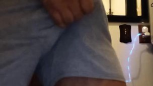 Wearing My Bro's used Briefs