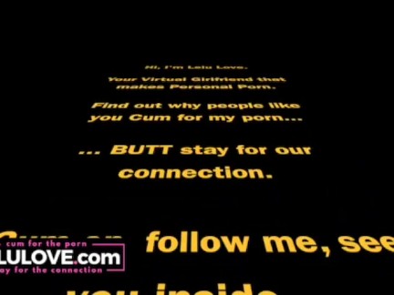 Webcam babe warming up cunt vibrator masturbation then blowjob & doggystyle sex BIG orgasms to cumshot on ass - Lelu Love