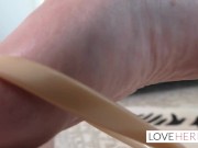 J.O.I. Foot Fetish Solo Blonde 1/16