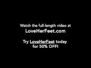 J.O.I. Foot Fetish Solo Blonde 7/16