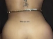 TINDER DATE GONE RIGHT - SEXY EBONY TAKES BACKSHOTS FROM BIG BLACK DICK 11/16