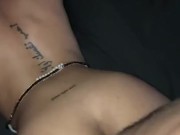 TINDER DATE GONE RIGHT - SEXY EBONY TAKES BACKSHOTS FROM BIG BLACK DICK 15/16