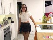 This hot latina is about to DEBUT: The first day at the factory! 4/16