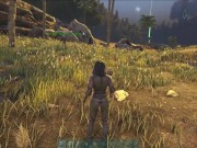 Girl hits big tree 3/16