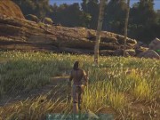 Girl hits big tree 4/16