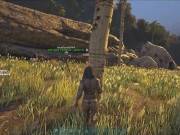 Girl hits big tree 6/16