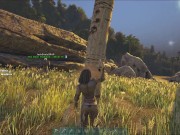 Girl hits big tree 9/16