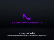 trampling, stomping, crushing, food porn, crush, crushing, heels, high heels, stomp, foot, feet, sol 2/16