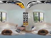 VIRTUAL PORN - Busty Brunette Babi Star In Virtual Reality Will Put Smile On Your Face And Boner In Your Hands 7/16