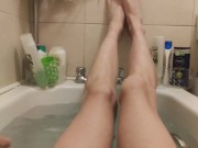 Very skinny lad shows off his amazing legs women have competition now 11/16