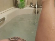 Very skinny lad shows off his amazing legs women have competition now 3/16