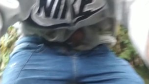 Haciendo cum al borde de la quebrada ~Damomhardx