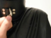 Bound in Leather Straightjacket and Hobble Dress - Screenshot 5 of 16 - Bdsm