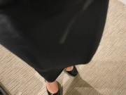 Bound in Leather Straightjacket and Hobble Dress - Screenshot 9 of 16 - Leather