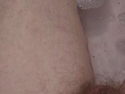 Having a wank infront of mirror and in the bath 9/16