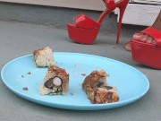 trampling, stomping, crushing, food porn, crush, crushing, heels, high heels, stomp, foot, feet, sol 7/16