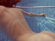 Hot underwater chick Libuse naked and hot 13/16