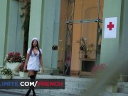 Threesome with the big boobs hot nurse 2/16