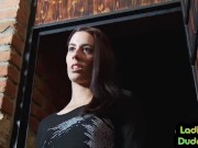 Femdom chicks pegging subject in trio 7/16