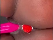 I CAME SOO HARD MY ASSHOLE STARTED SUCKING MY BUTT PLUG (watch till end 💦) 6/16