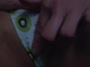 Sexy milf has a wet, fat pussy surprise under her kiwi panties for you 3/16