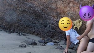 La convenci de coger en la playa