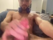 STROKING BIG WHITE COCK - BWC JERKING DICK 15/16