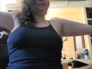 CFNM / POV step niece doing yoga while she dishes out SPH and threatens to tattle 2/16
