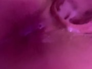 Teen slut fucking herself with dildo pussy dripping cum 15/16