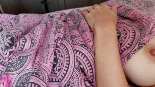 Fit chick with BIG natural boobs YorTa gets her pussy licked and multiple orgasms for good morning!!