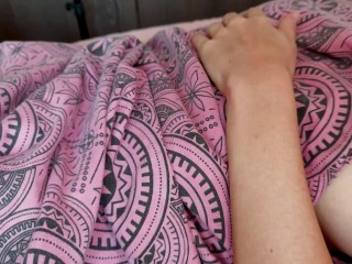 Fit chick with BIG natural boobs YorTa gets her pussy licked and multiple orgasms for good morning!!