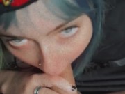 Pretty Face Blue Eyed Teen on Snapchat 14/16