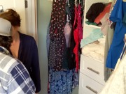 Handyman Seduced by Horny Client Gives Her an Orgasm and a Creampie - Jess & James 2/16