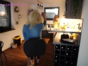 my cheating boyfriend fucked my friend while i went shopping and gave her a deep creampie... 16/16