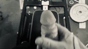 Workout masturbating