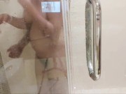 Honeymoon Couple First Night Hot Shower Part 2 15/16