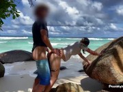 Sandy Beaches and Cute Babes Fucked In Public Nature 5/16