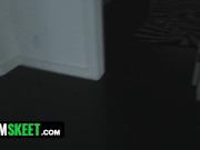 TeamSkeet - Innocent Teen Stepsister Daisy Stone Swallows Stepbrother's Cock POV Style 2/16