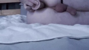 BUBBLE BUTT HUNK PROSTATE MASSAGE W DILDO