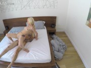 Blonde Teen Elsa Jean Fucks & Sucks Her Step Bro To Keep Her Tattoo A Secret 13/16