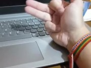 guy shows his sweet hand 13/16