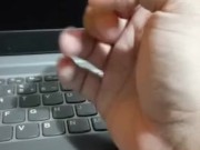 guy shows his sweet hand 3/16