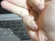 guy shows his sweet hand 4/16