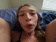 Cute 19 year old slut eats creampie her boyfriend gave her 6/16