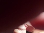 I cum on my girlfriends face while she pumps her nipple 2/16